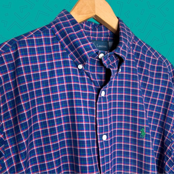 Polo Ralph Lauren Plaid Button Down Shirt - Picture 1 of 8